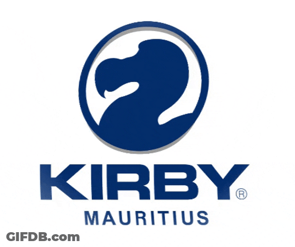 Mauritius Kirby Logo Waving GIF