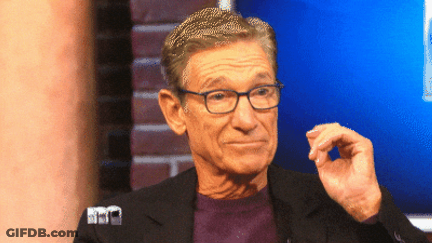 Maury Blinking Eyes Wearing Glasses GIF