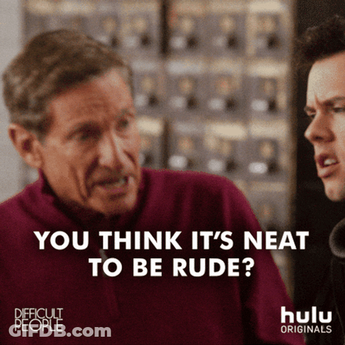 Maury It's Not Neat To Be Rude GIF