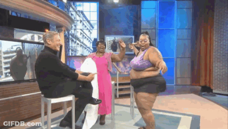 Maury Laughing At Guest's Dancing GIF