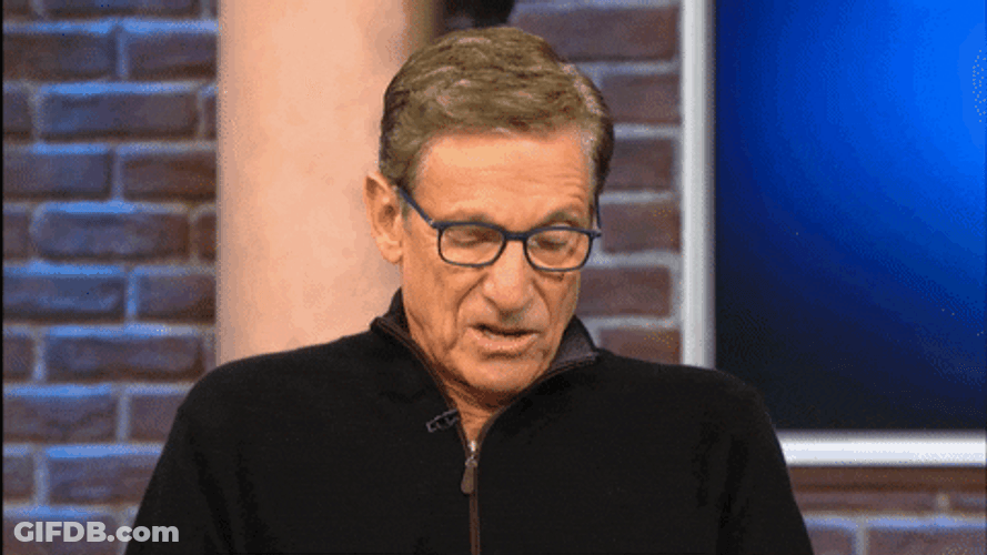 Maury Povich Sigh Breathing GIF