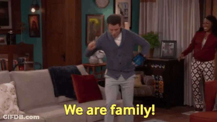 Max Greenfield We Are Family GIF