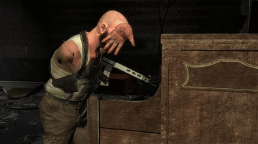 Max Payne Piano Glitch GIF