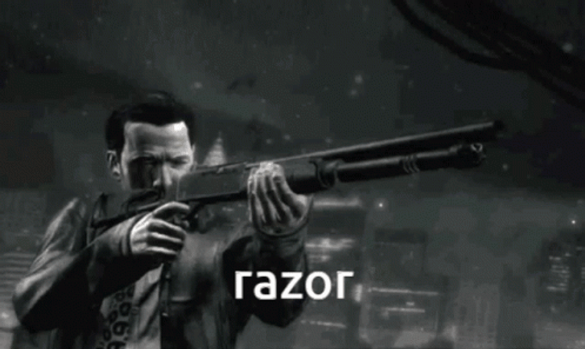 Max Payne Razor GIF