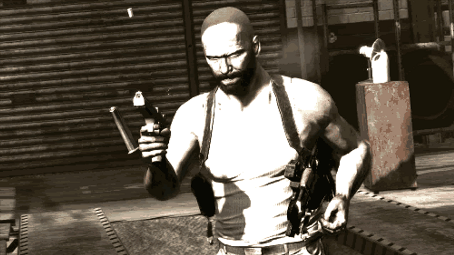 Max Payne Slow Motion GIF