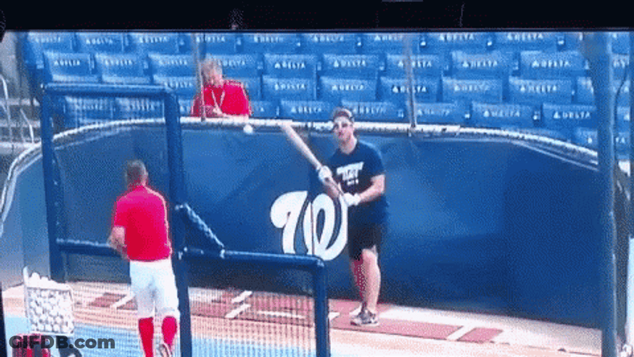 Max Scherzer Epic Fail Boink GIF