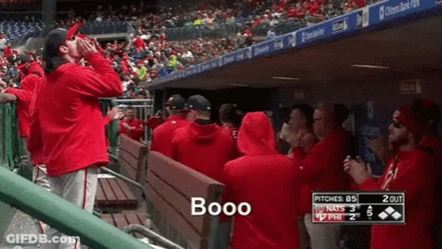 Max Scherzer Shouting Boo GIF