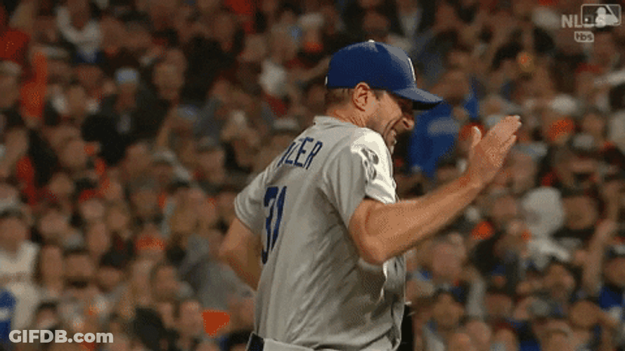 Max Scherzer Winning Yell GIF