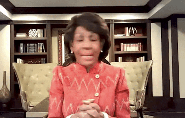 Maxine Waters Wap GIF