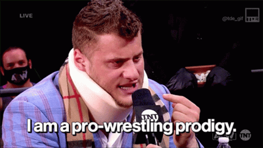 Maxwell Jacob State I Am A Pro-Wrestling Prodigy GIF