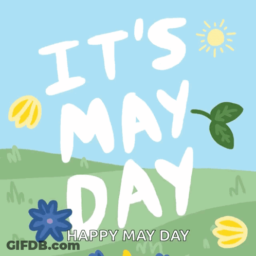 May Day Poster GIF