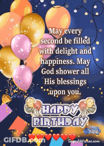 May Every Second Be Filled With Delight And Happiness . GIF