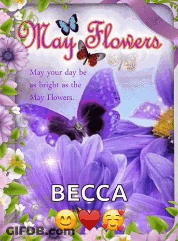 May Flowers Brighten Your Day GIF