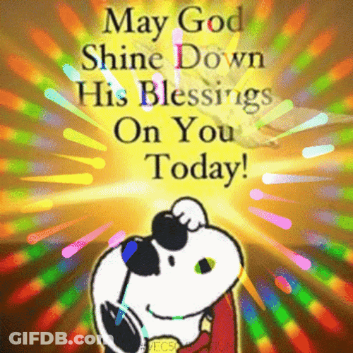May God Shine Down His Blessings On You GIF
