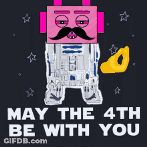 May The 4Th Be With You Day GIF