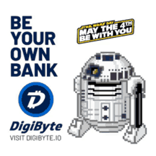 May The 4Th Be With You DigiByte Bank GIF