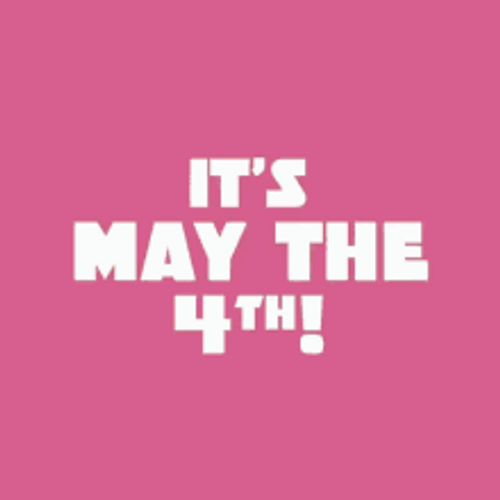 May The 4Th Be With You Explode GIF