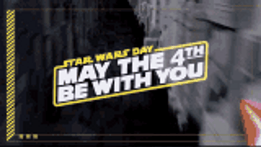 May The 4Th Be With You Explosion GIF