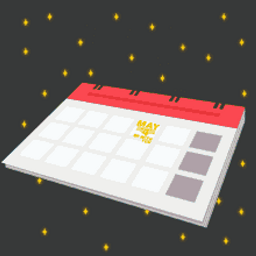 May The 4Th Be With You Magical Calendar GIF