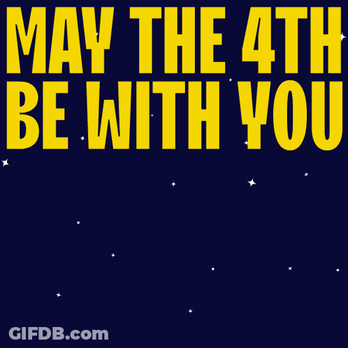 May The 4Th Be With You Penguin On Rocket GIF