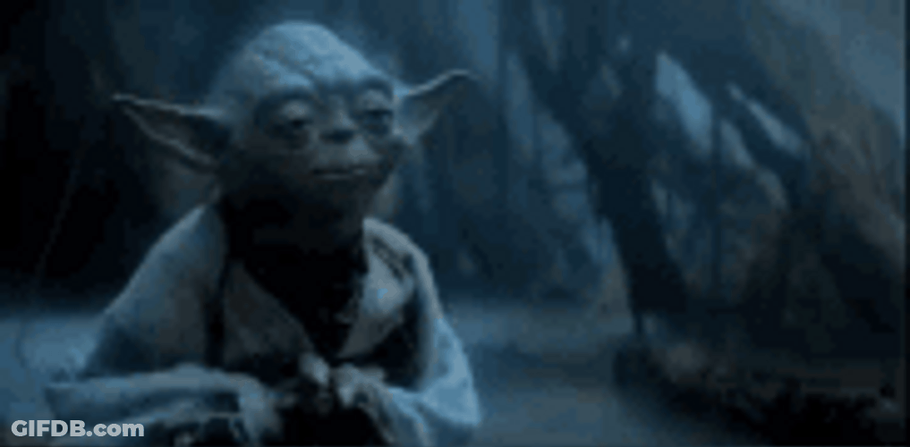 May The 4Th Be With You Sad Old Yoda GIF