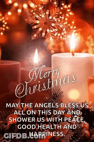 May The Angels Bless Us All On This Day And Shower Us With Peace Good Health And Happiness . GIF