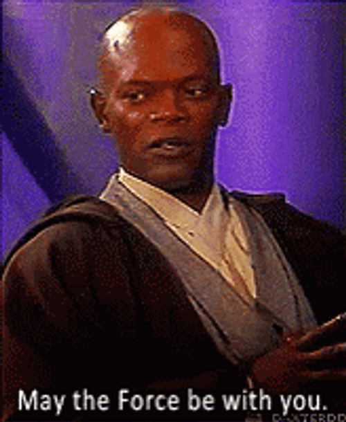May The Force Be With You Mace Windu GIF