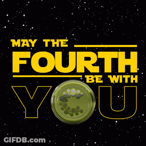 May The Fourth Be With You Poster GIF