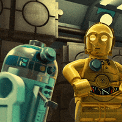 May The Fourth Be With You R2D2 Can't Hold GIF