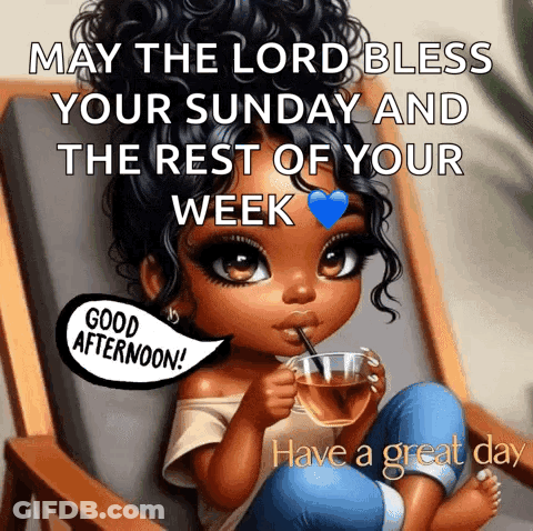 May The Lord Bless Your Sunday GIF
