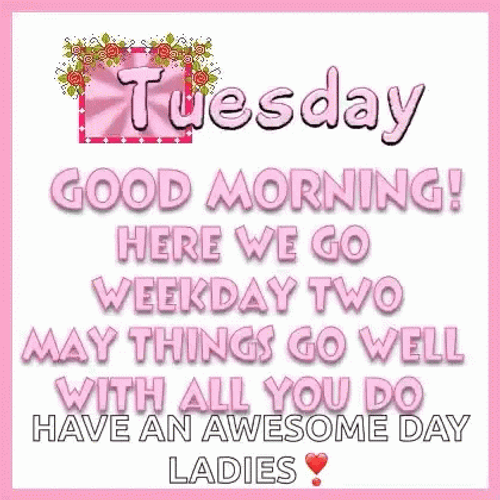 May Things Go Well Thankful Tuesday GIF