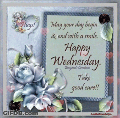 May Your Day Begin Happy Blessed Wednesday GIF