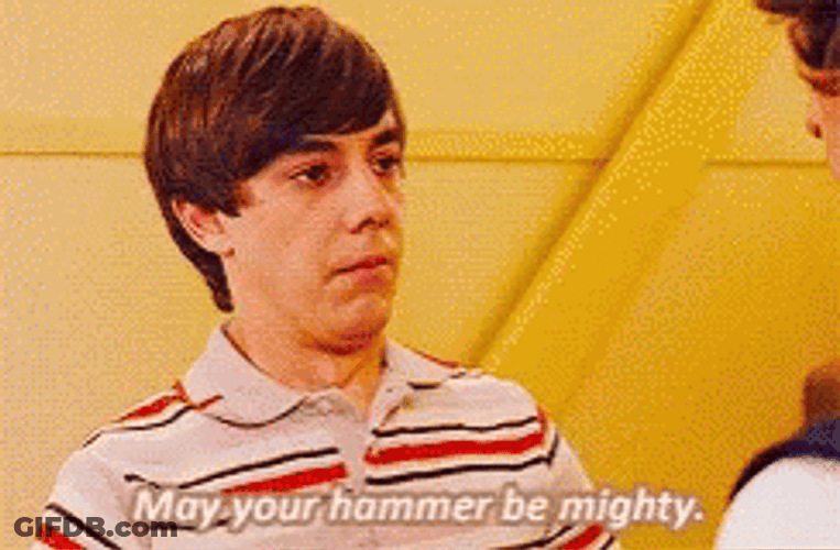 May Your Hammer Be Mighty Hot Rod GIF