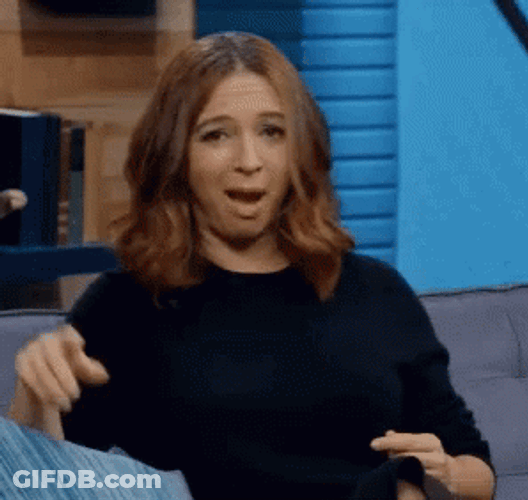 Maya Rudolph Blowing Kiss GIF