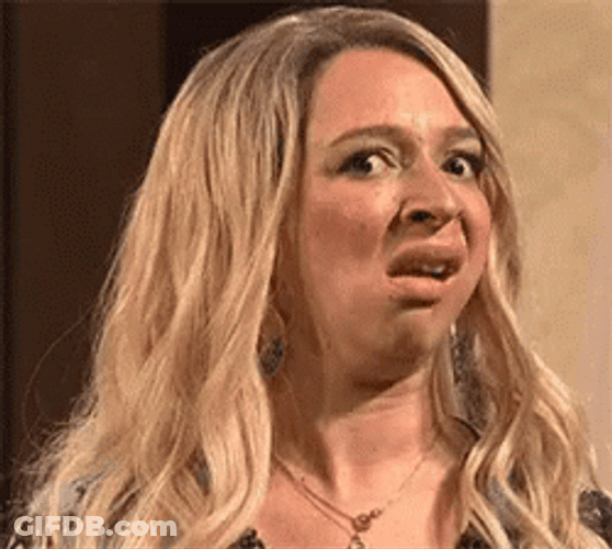 Maya Rudolph Weird Face GIF