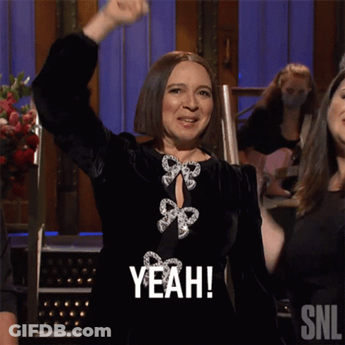 Maya Rudolph Yeah Its Saturday Night GIF