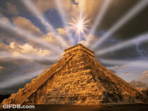 Mayan Temple GIF