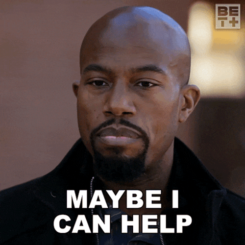 Maybe I Can Help Tony GIF