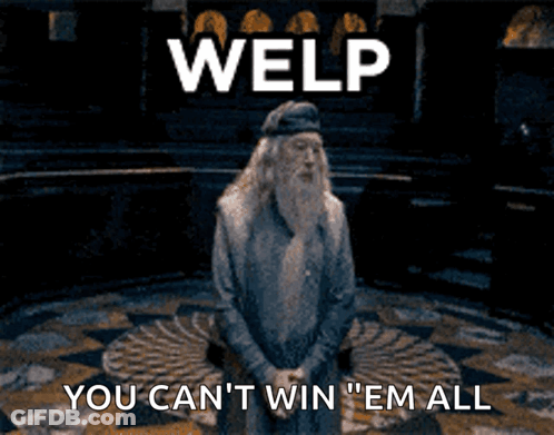 Maybe I'll Get Famous As The Man Who Can't Be Moved GIF