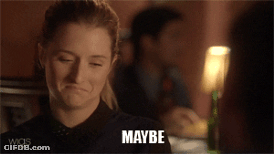 Maybe Maybe Not Grace Gummer GIF