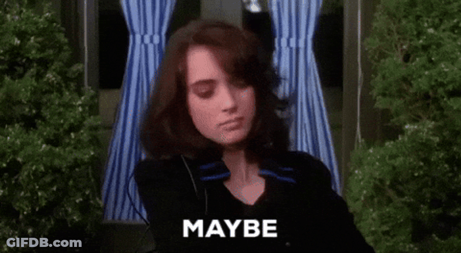 Maybe Maybe Not Winona Ryder GIF