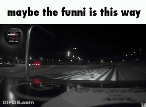 Maybe The Funni Is This Way Is Written Above A Picture Of A Car GIF