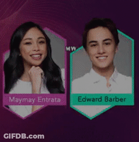 Maymay Entrata And Edward Barber GIF