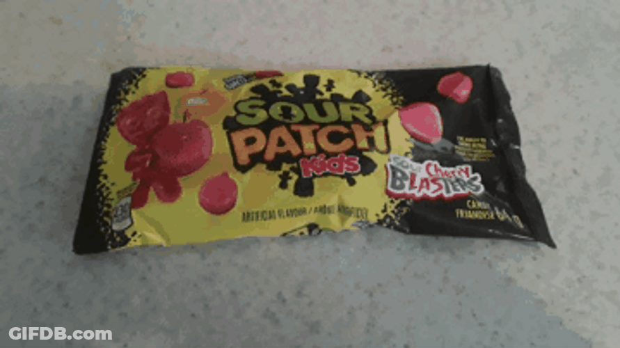 Maynards Cherry Blasters Sour Patch Kids GIF