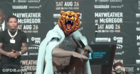 Mayweather Vs McGregor Boxing Match Showtime GIF
