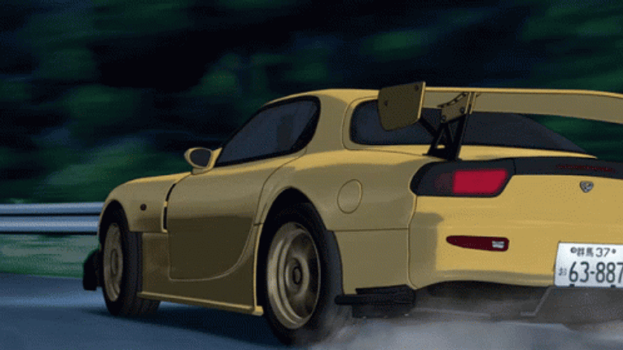 Mazda Car Anime GIF