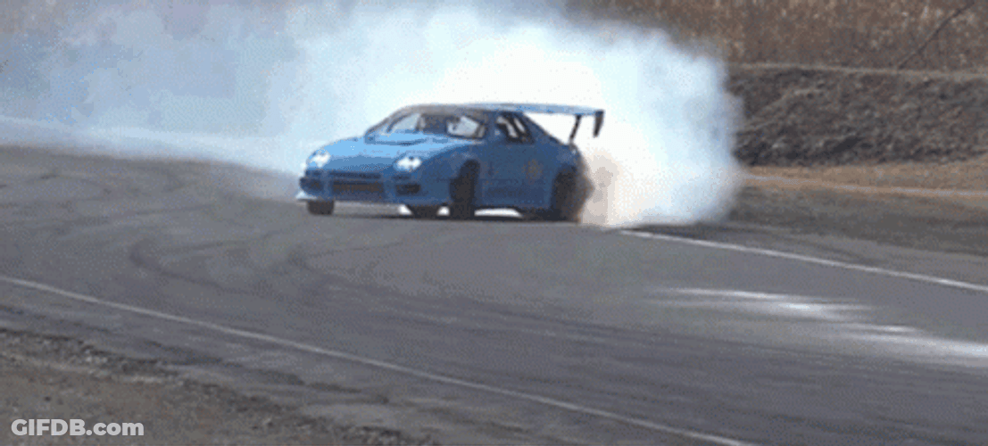 Mazda Car Drifting GIF