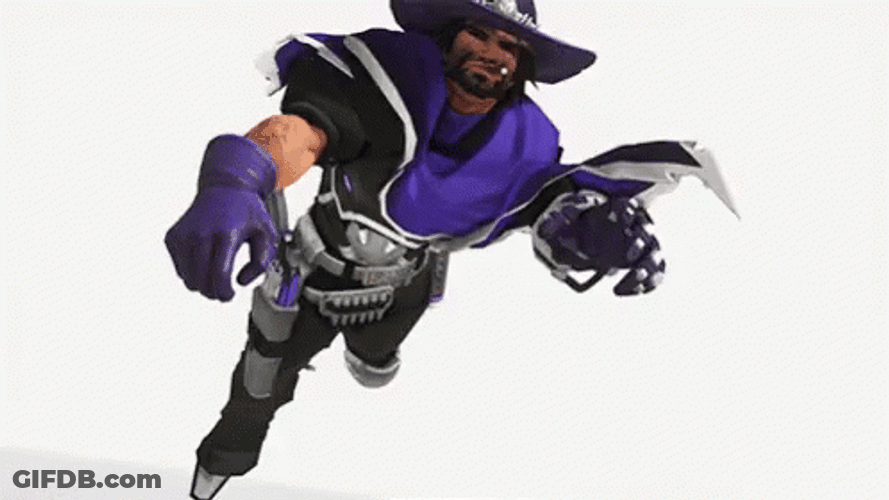 Mc Hammer Cowboy Firing Gun GIF