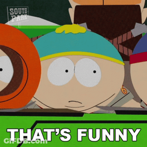 Mc Hammer Eric Cartman That's Funny GIF