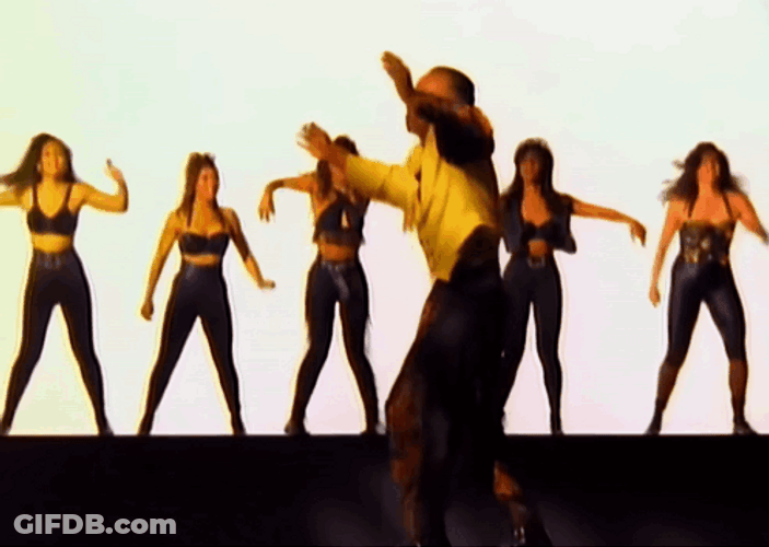 Mc Hammer Iconic Music Video GIF